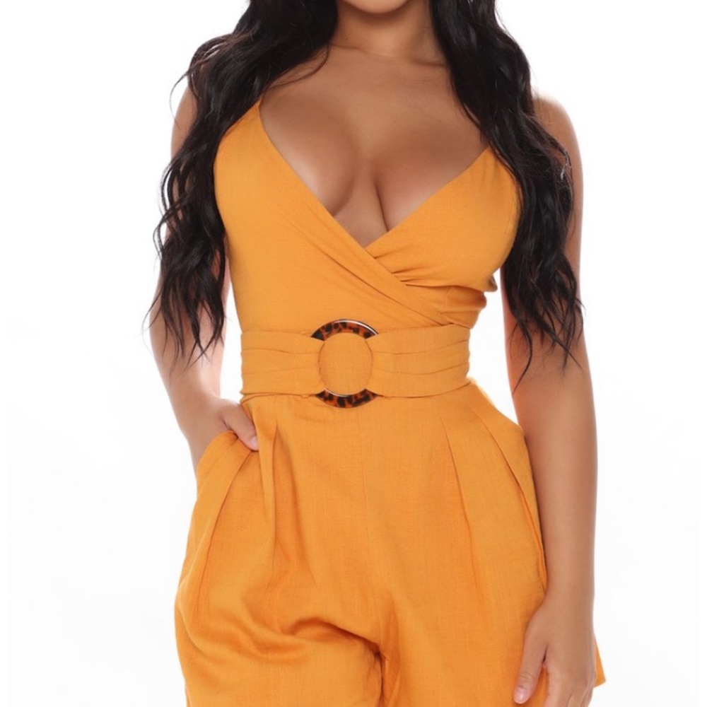 Into You Belted Romper